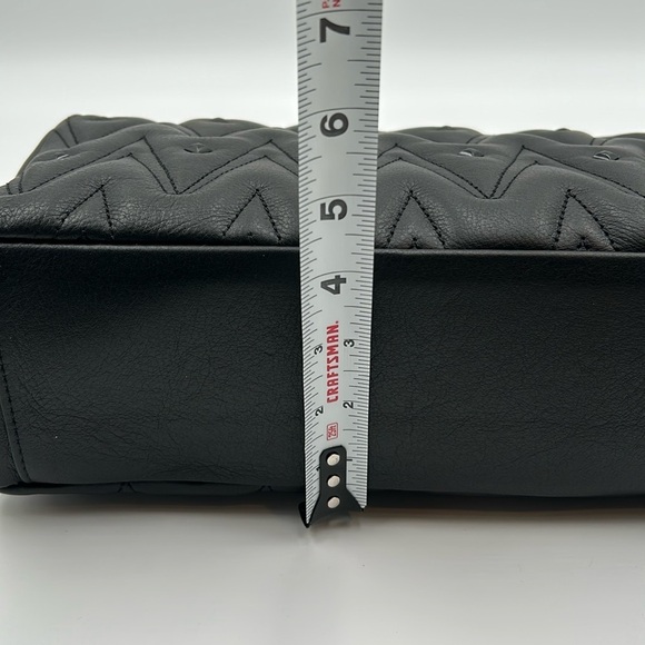 1782- Valentino By Mario Valentino Posh Diamond Black Color NWT - Picture 14 of 14